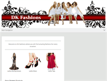 Tablet Screenshot of dk-fashions.com